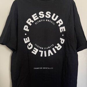 Cbum Chris Bumstead “Pressure Is a Privilege” Oversized T-Shirt